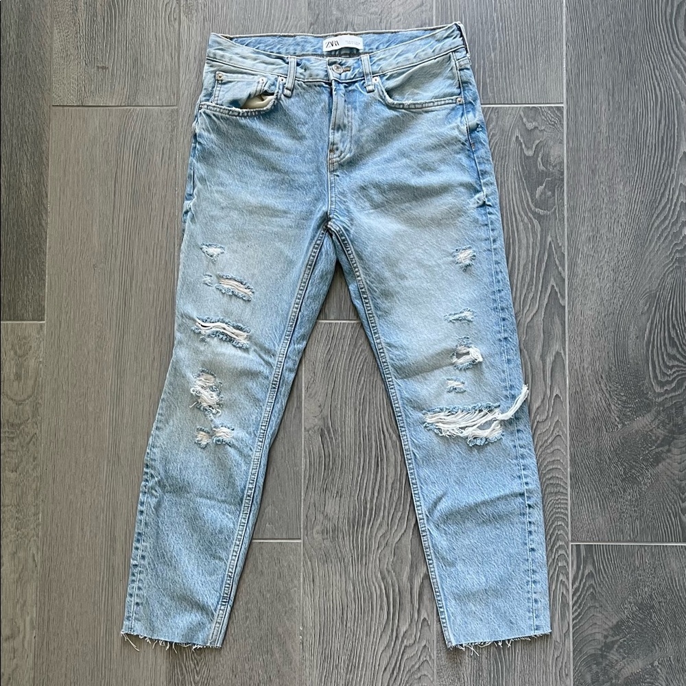 Zara  Premium Cigarette Jeans 28